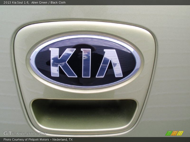 Alien Green / Black Cloth 2013 Kia Soul 1.6