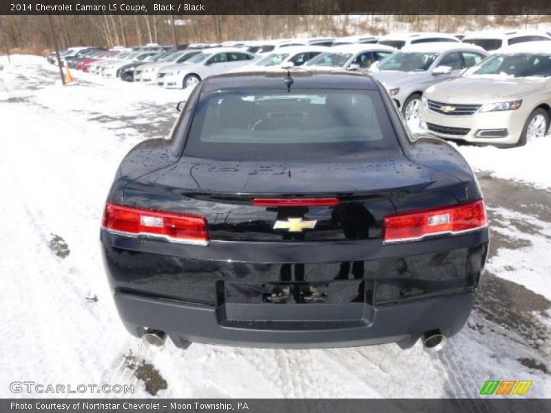 Black / Black 2014 Chevrolet Camaro LS Coupe