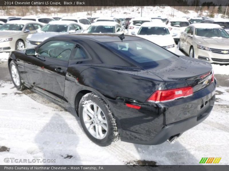 Black / Black 2014 Chevrolet Camaro LS Coupe