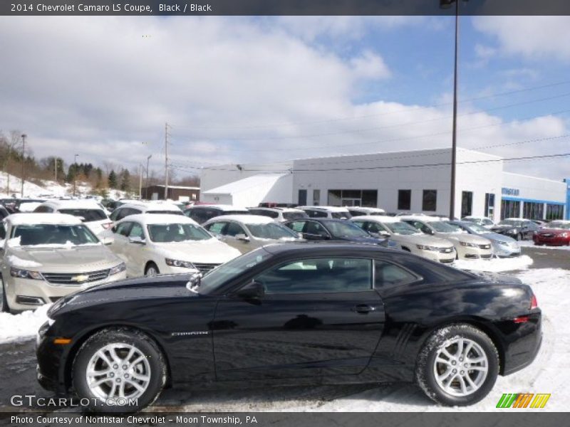 Black / Black 2014 Chevrolet Camaro LS Coupe