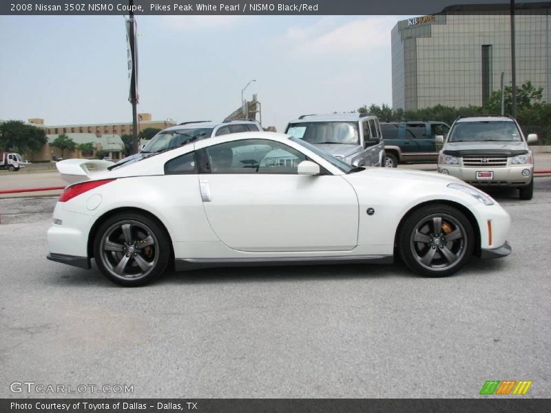 Pikes Peak White Pearl / NISMO Black/Red 2008 Nissan 350Z NISMO Coupe