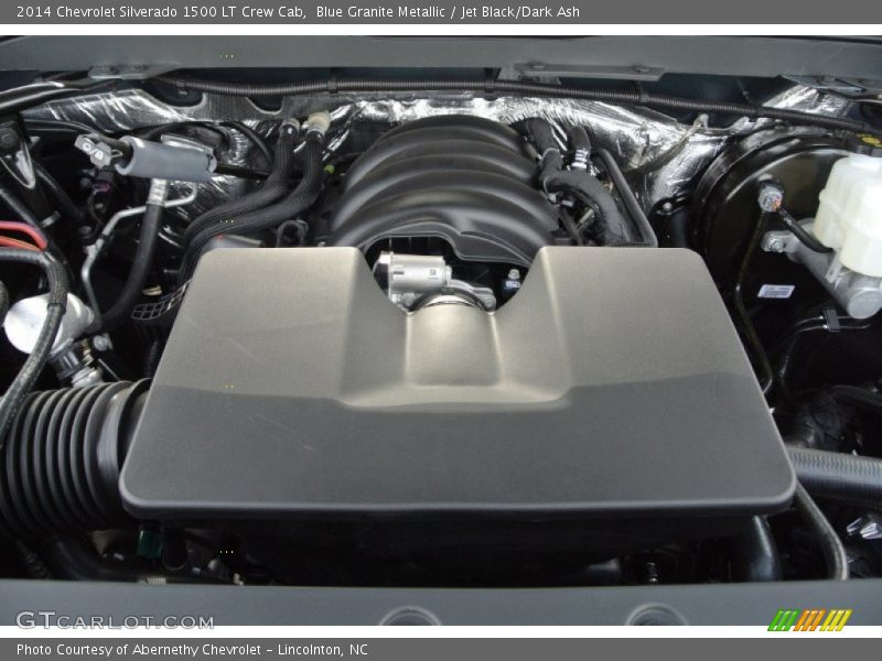 Blue Granite Metallic / Jet Black/Dark Ash 2014 Chevrolet Silverado 1500 LT Crew Cab