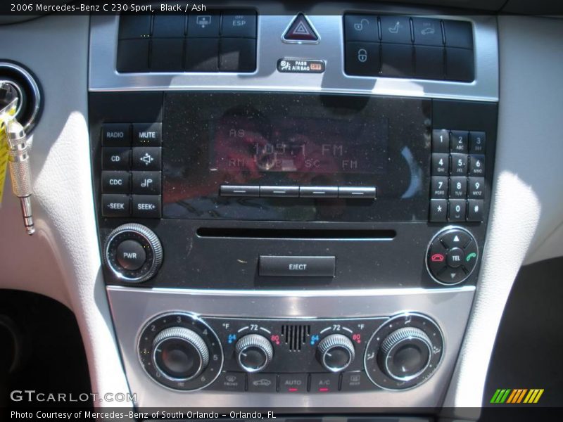 Black / Ash 2006 Mercedes-Benz C 230 Sport