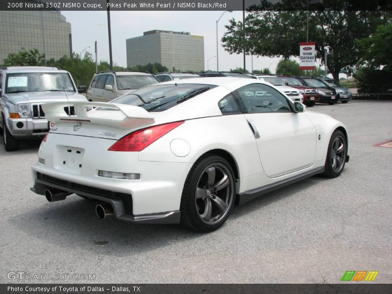 Pikes Peak White Pearl / NISMO Black/Red 2008 Nissan 350Z NISMO Coupe