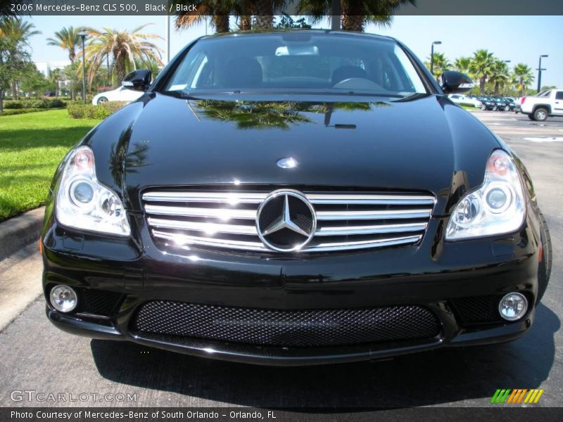 Black / Black 2006 Mercedes-Benz CLS 500