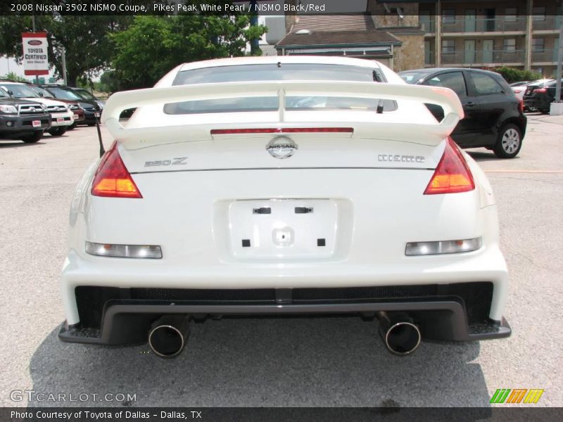 Pikes Peak White Pearl / NISMO Black/Red 2008 Nissan 350Z NISMO Coupe