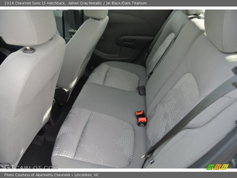 Ashen Gray Metallic / Jet Black/Dark Titanium 2014 Chevrolet Sonic LS Hatchback