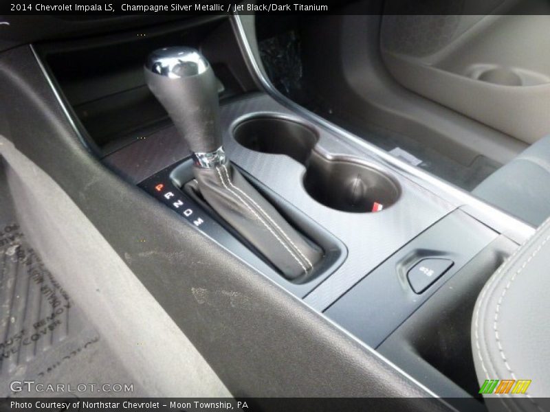 Champagne Silver Metallic / Jet Black/Dark Titanium 2014 Chevrolet Impala LS