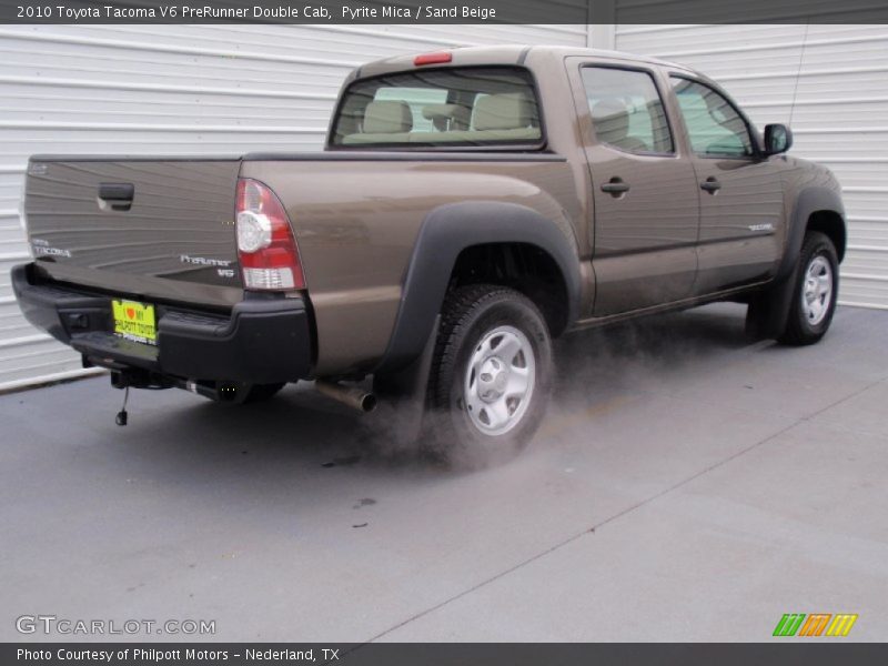Pyrite Mica / Sand Beige 2010 Toyota Tacoma V6 PreRunner Double Cab