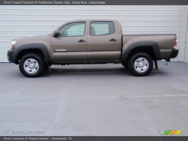 Pyrite Mica / Sand Beige 2010 Toyota Tacoma V6 PreRunner Double Cab