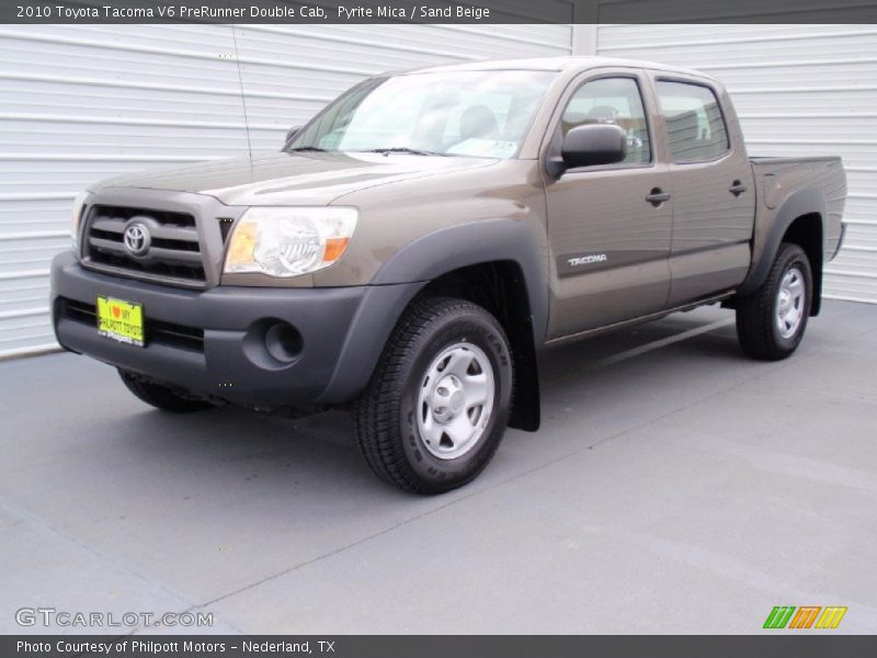 Pyrite Mica / Sand Beige 2010 Toyota Tacoma V6 PreRunner Double Cab