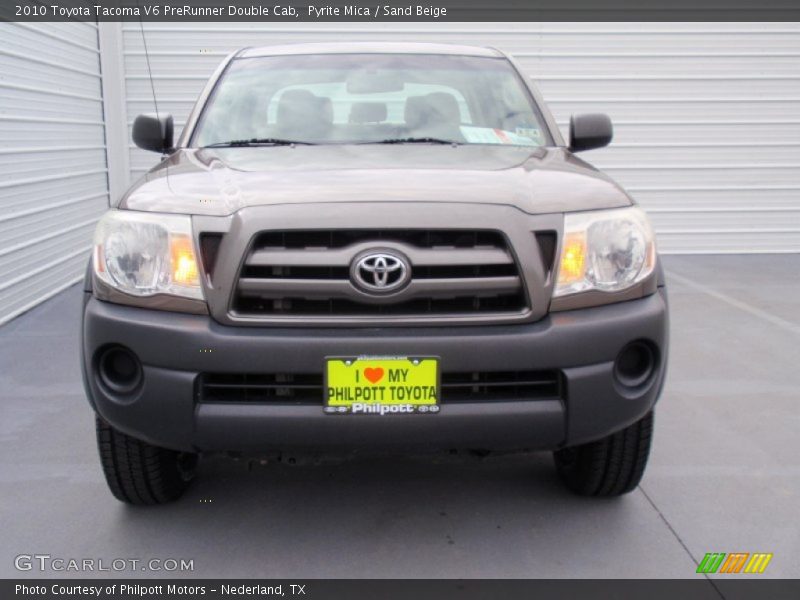 Pyrite Mica / Sand Beige 2010 Toyota Tacoma V6 PreRunner Double Cab