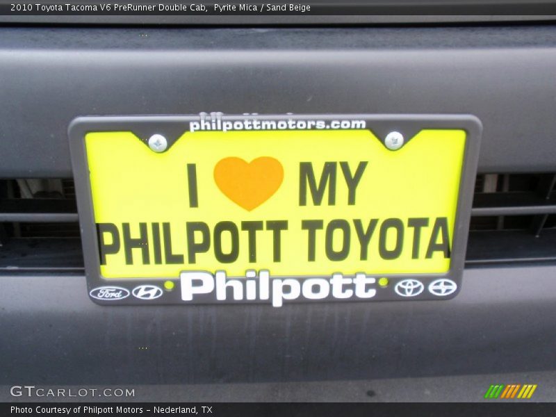 Pyrite Mica / Sand Beige 2010 Toyota Tacoma V6 PreRunner Double Cab