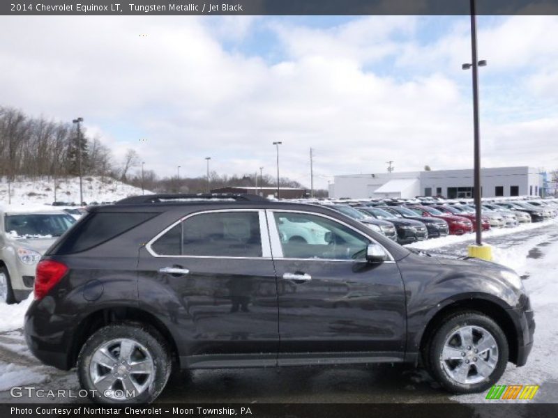 Tungsten Metallic / Jet Black 2014 Chevrolet Equinox LT