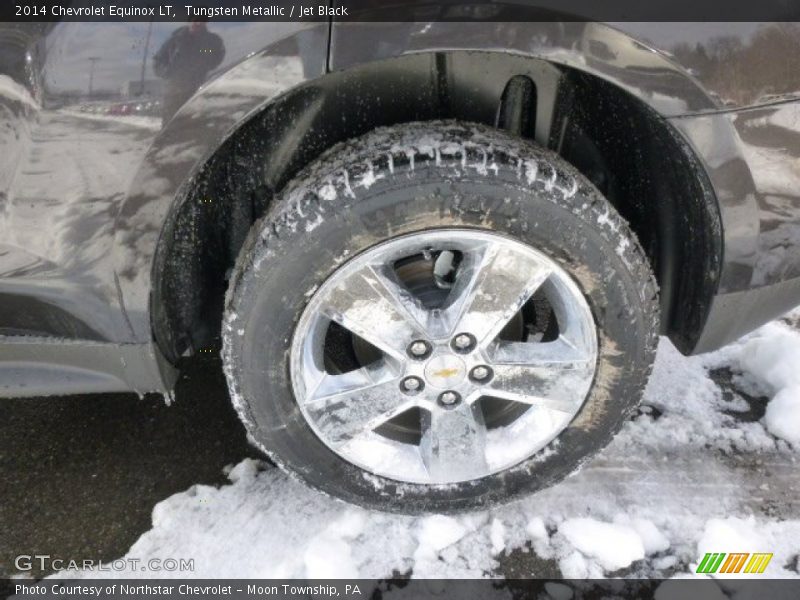Tungsten Metallic / Jet Black 2014 Chevrolet Equinox LT