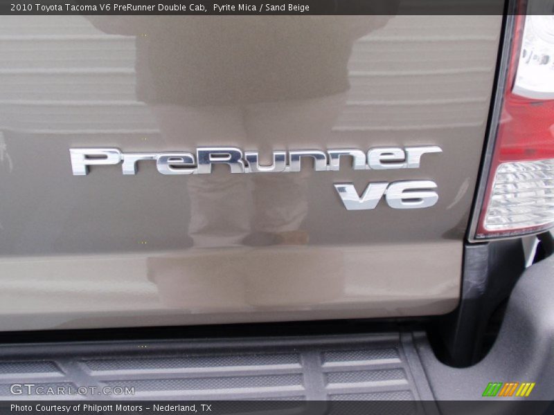 Pyrite Mica / Sand Beige 2010 Toyota Tacoma V6 PreRunner Double Cab