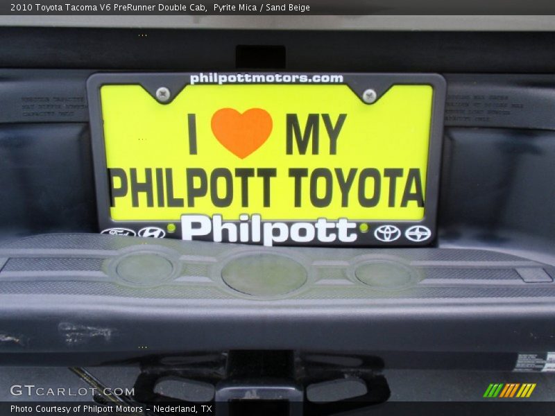 Pyrite Mica / Sand Beige 2010 Toyota Tacoma V6 PreRunner Double Cab