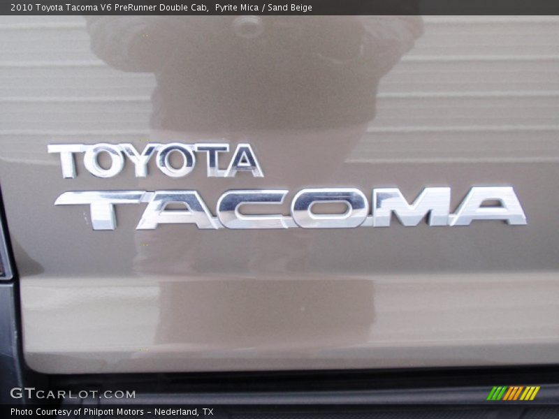 Pyrite Mica / Sand Beige 2010 Toyota Tacoma V6 PreRunner Double Cab
