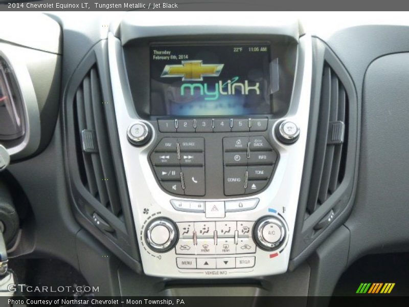 Tungsten Metallic / Jet Black 2014 Chevrolet Equinox LT