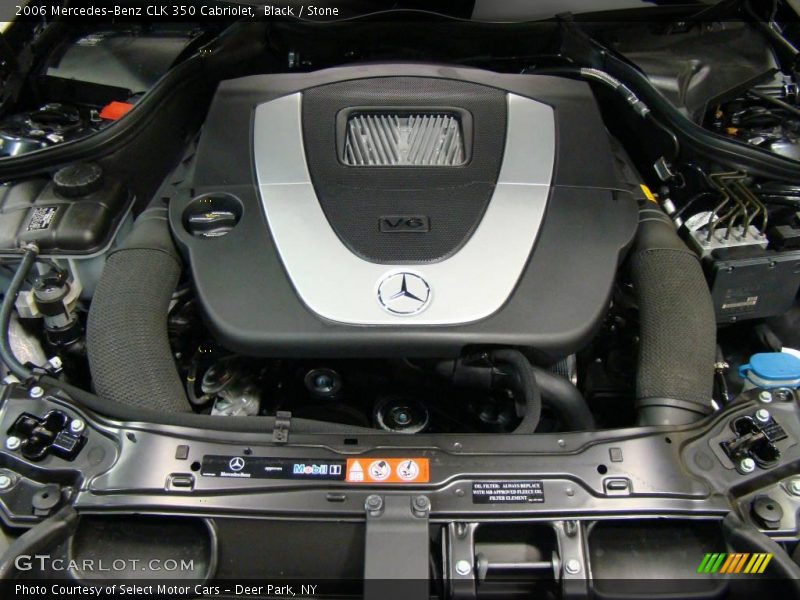 Black / Stone 2006 Mercedes-Benz CLK 350 Cabriolet