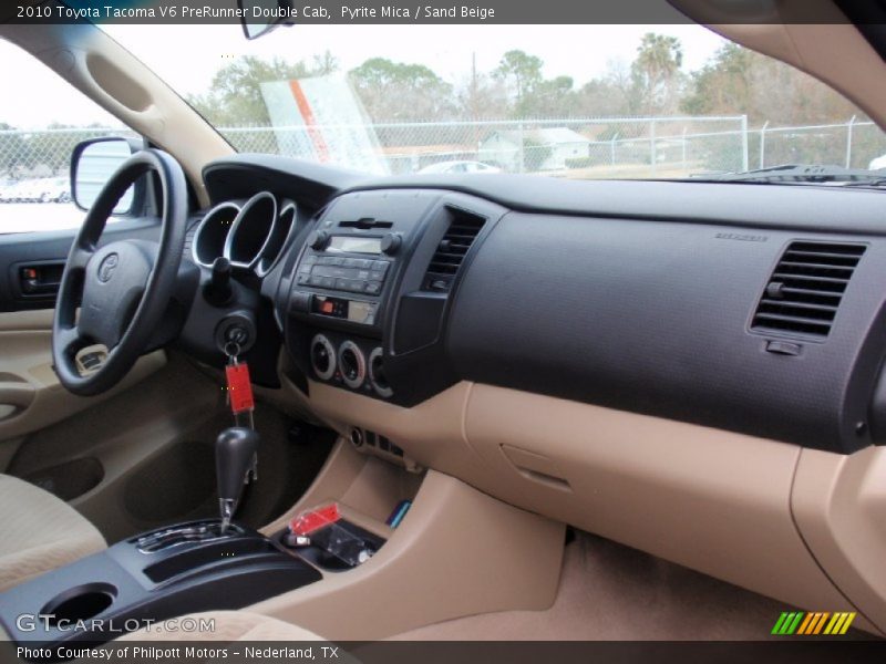 Pyrite Mica / Sand Beige 2010 Toyota Tacoma V6 PreRunner Double Cab