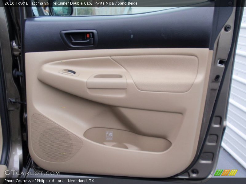 Pyrite Mica / Sand Beige 2010 Toyota Tacoma V6 PreRunner Double Cab