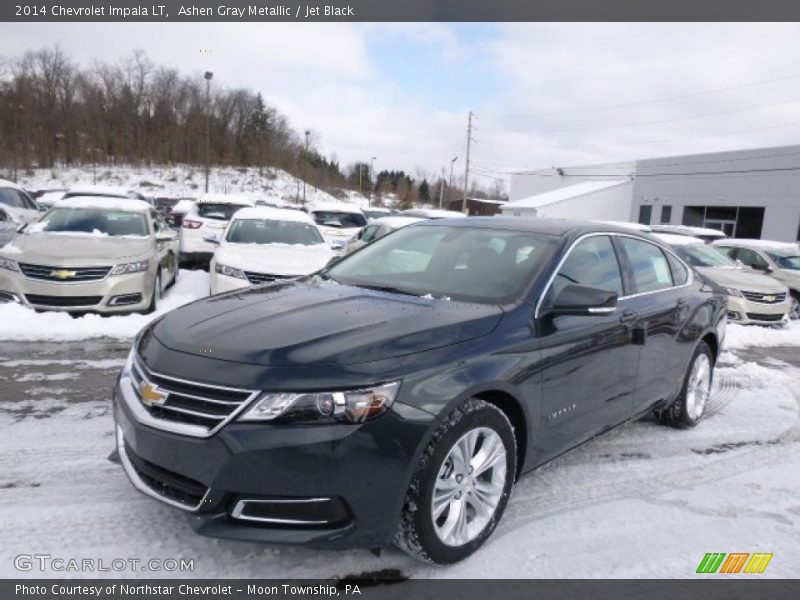 Ashen Gray Metallic / Jet Black 2014 Chevrolet Impala LT