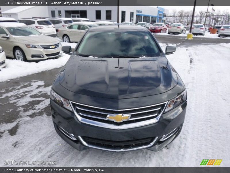 Ashen Gray Metallic / Jet Black 2014 Chevrolet Impala LT