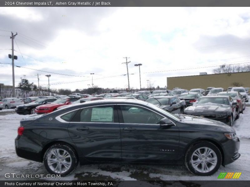 Ashen Gray Metallic / Jet Black 2014 Chevrolet Impala LT