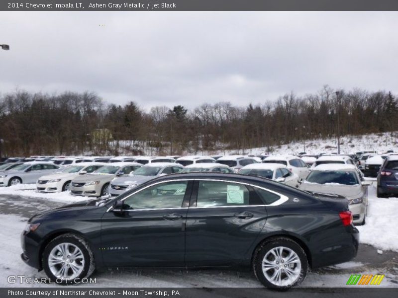 Ashen Gray Metallic / Jet Black 2014 Chevrolet Impala LT
