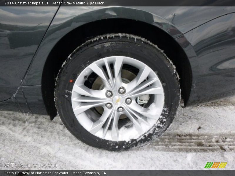 Ashen Gray Metallic / Jet Black 2014 Chevrolet Impala LT