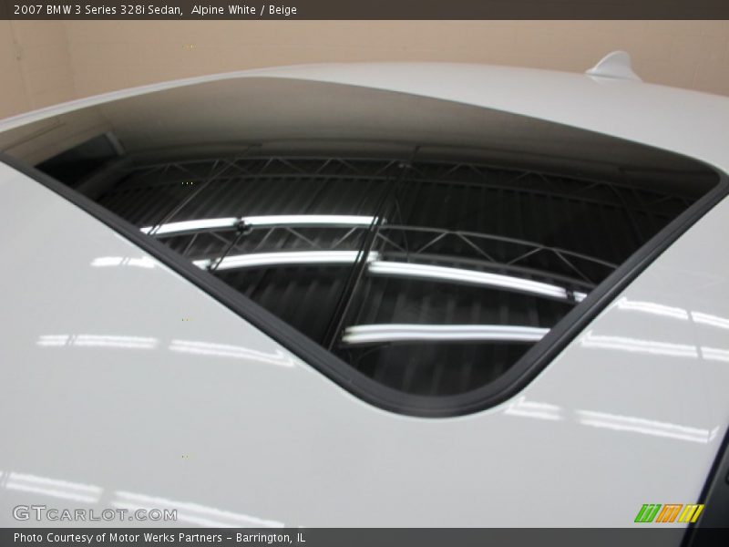 Alpine White / Beige 2007 BMW 3 Series 328i Sedan