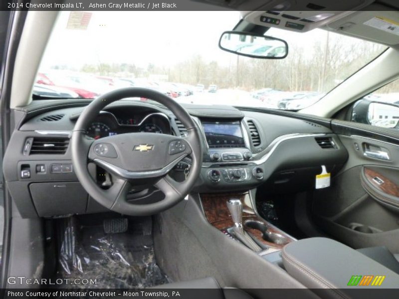 Ashen Gray Metallic / Jet Black 2014 Chevrolet Impala LT