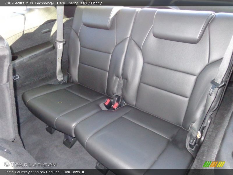 Dark Cherry Pearl / Ebony 2009 Acura MDX Technology