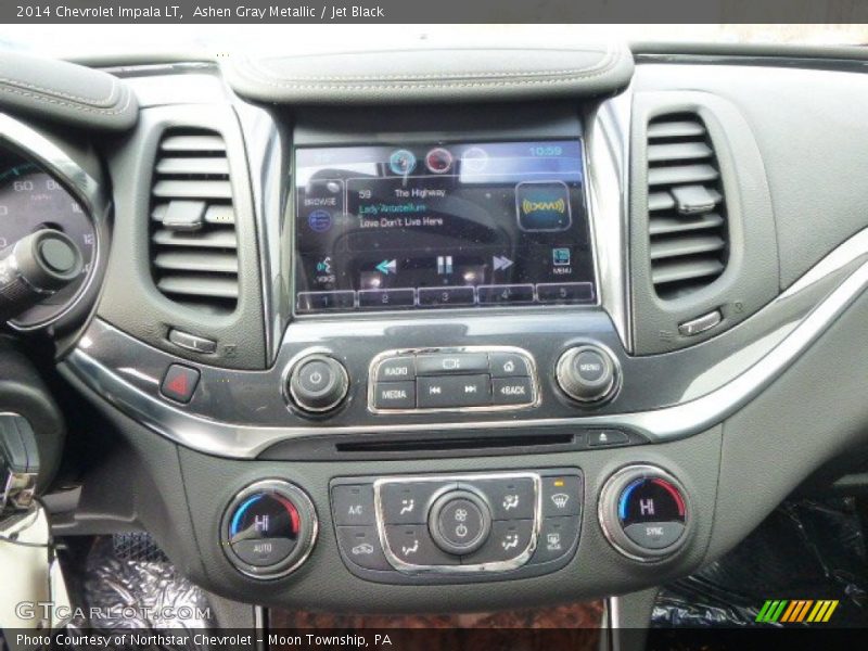Ashen Gray Metallic / Jet Black 2014 Chevrolet Impala LT