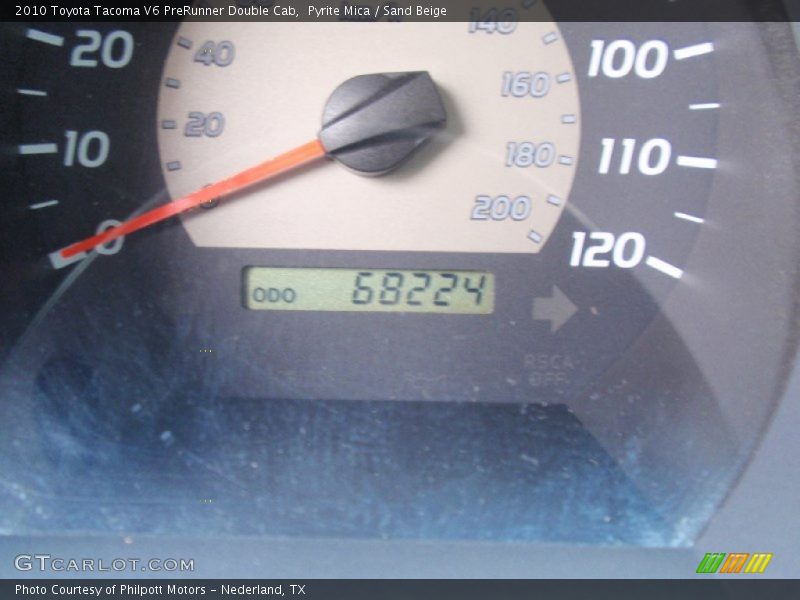 Pyrite Mica / Sand Beige 2010 Toyota Tacoma V6 PreRunner Double Cab
