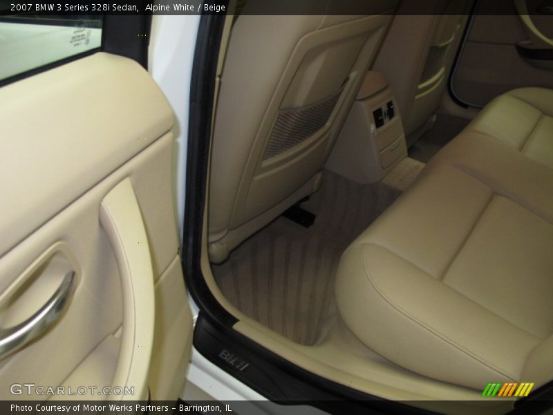 Alpine White / Beige 2007 BMW 3 Series 328i Sedan