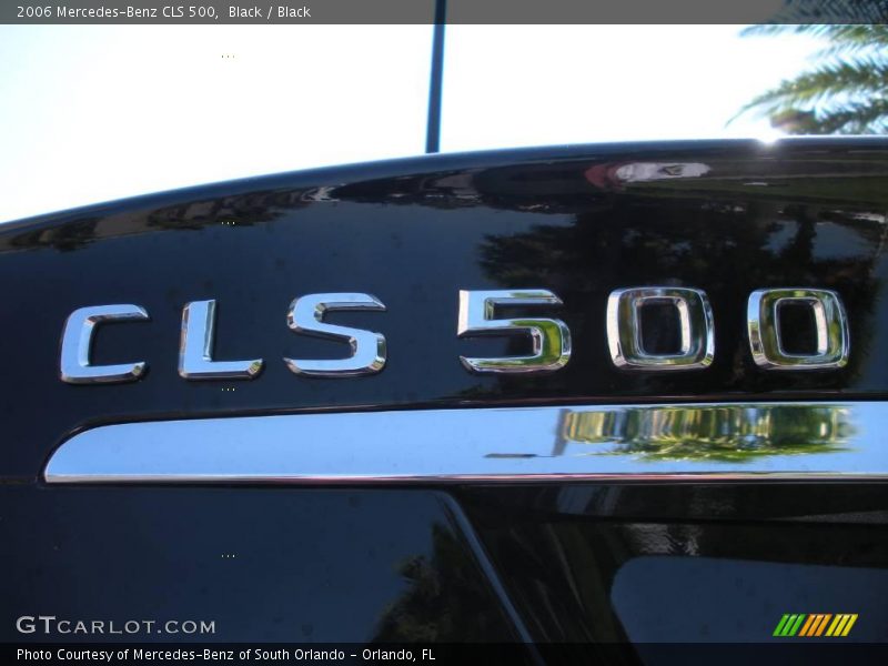 Black / Black 2006 Mercedes-Benz CLS 500