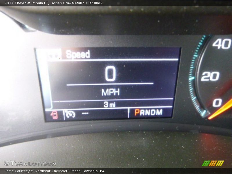 Ashen Gray Metallic / Jet Black 2014 Chevrolet Impala LT