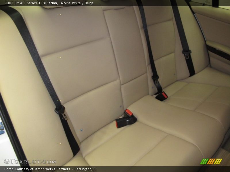 Alpine White / Beige 2007 BMW 3 Series 328i Sedan