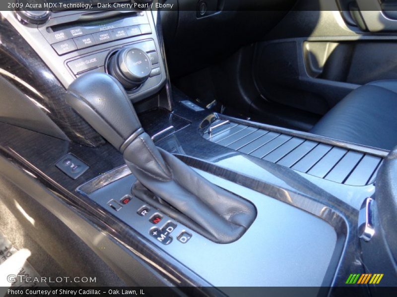 Dark Cherry Pearl / Ebony 2009 Acura MDX Technology