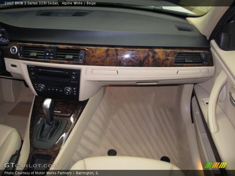 Alpine White / Beige 2007 BMW 3 Series 328i Sedan