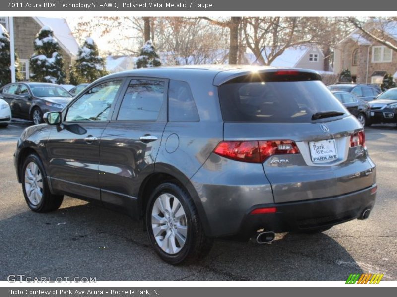 Polished Metal Metallic / Taupe 2011 Acura RDX Technology SH-AWD