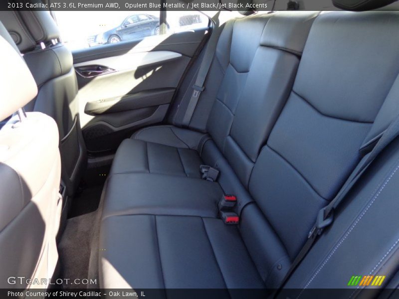Rear Seat of 2013 ATS 3.6L Premium AWD