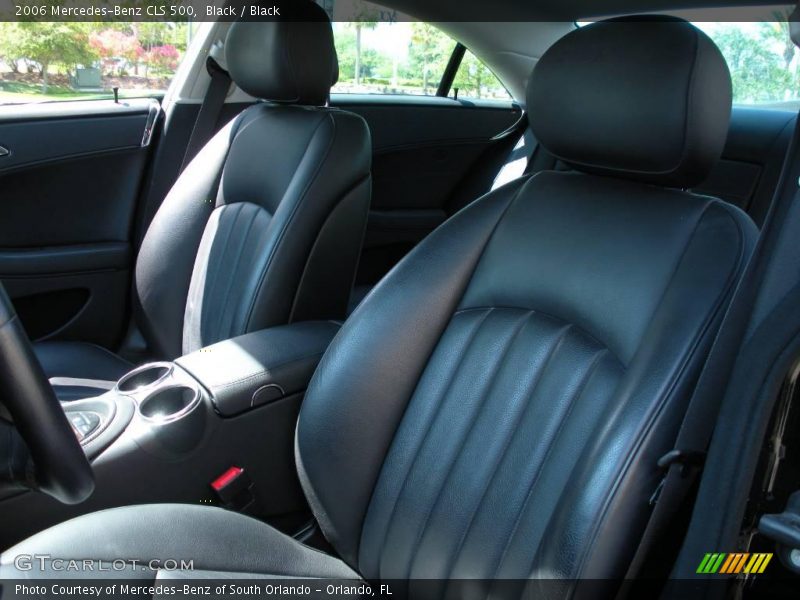 Black / Black 2006 Mercedes-Benz CLS 500