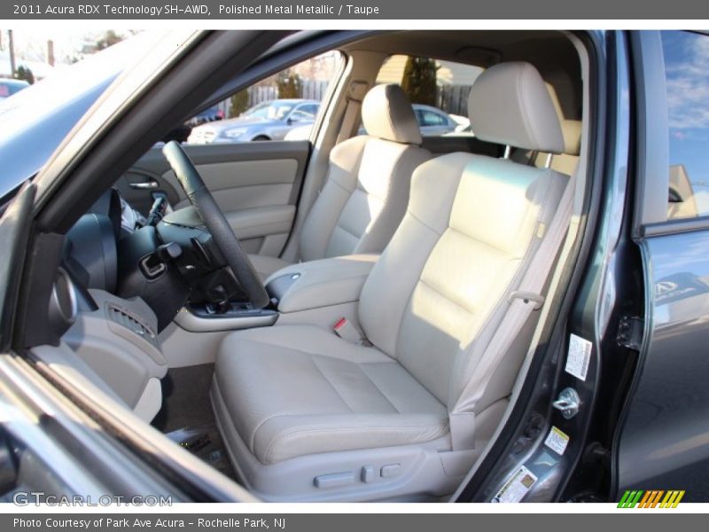 Polished Metal Metallic / Taupe 2011 Acura RDX Technology SH-AWD