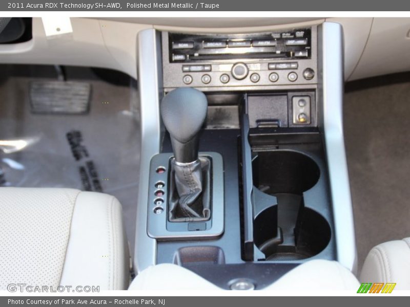 Polished Metal Metallic / Taupe 2011 Acura RDX Technology SH-AWD