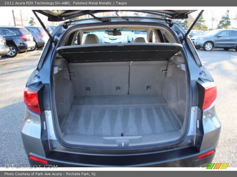 Polished Metal Metallic / Taupe 2011 Acura RDX Technology SH-AWD