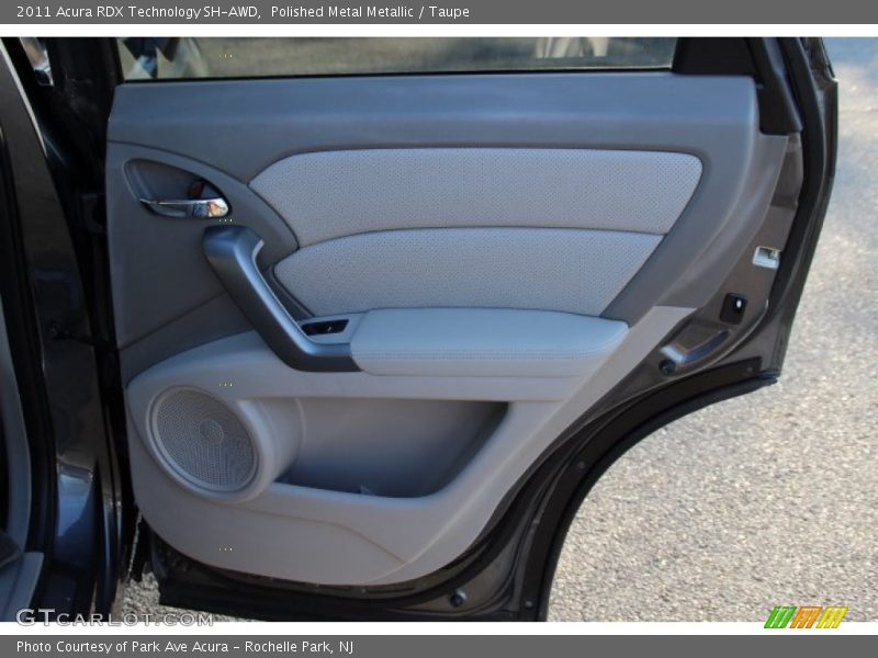 Polished Metal Metallic / Taupe 2011 Acura RDX Technology SH-AWD