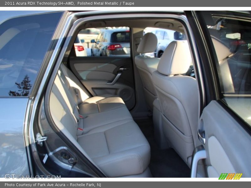 Polished Metal Metallic / Taupe 2011 Acura RDX Technology SH-AWD
